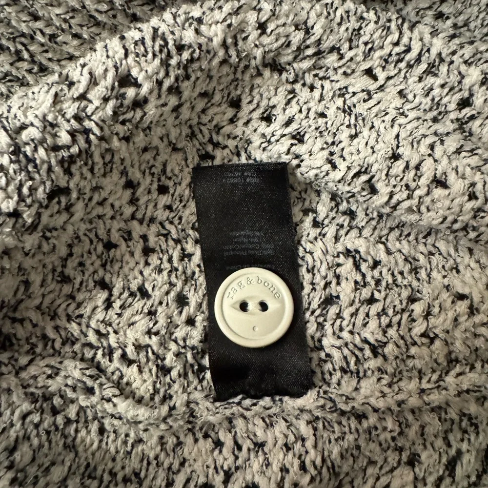 NWT rag & bone Textured Gray Cardigan - Picture 7 of 9
